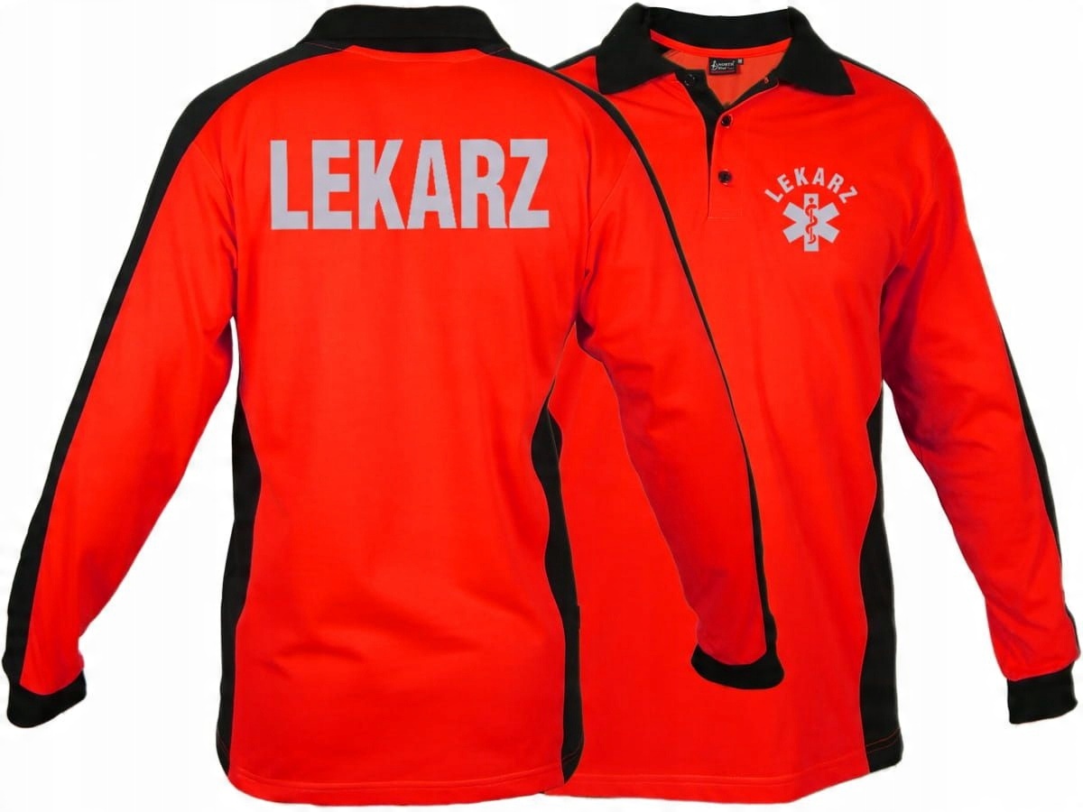 

Koszulka Polo Fluo Odblaskowa Sanitariusz Lekarz
