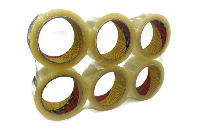 

Taśma Pakowa Scotch 371 3M transparent 66m x 6szt