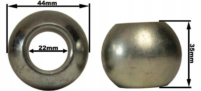 

Kula 22x44x35mm Łącznika Ramienia Uniwersalna