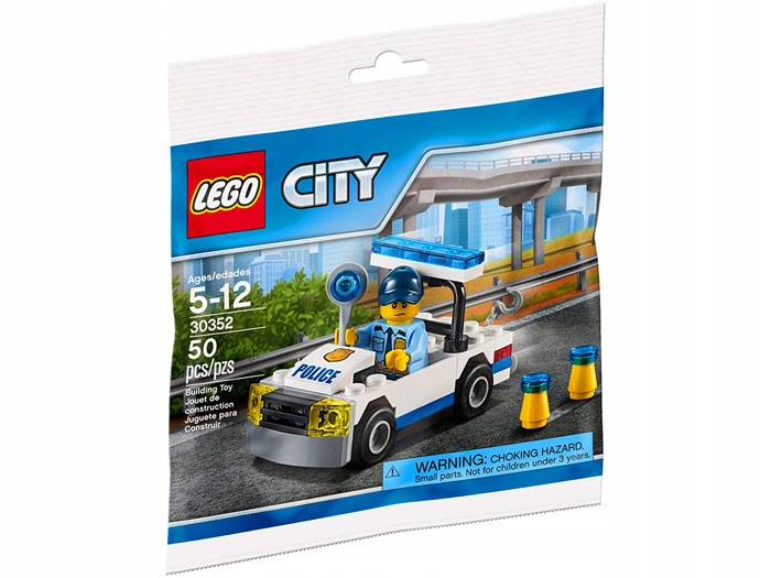 Lego City 30352 Samochód policyjny saszetka z klockami