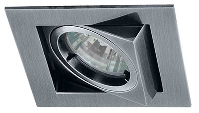 

Oprawa halogenowa kwadratowa ruchoma do Led Inox