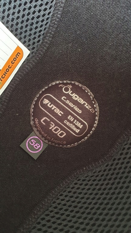 KASK JEŹDZIECKI C700 FOUGANZA roz 58 Rozmiar M