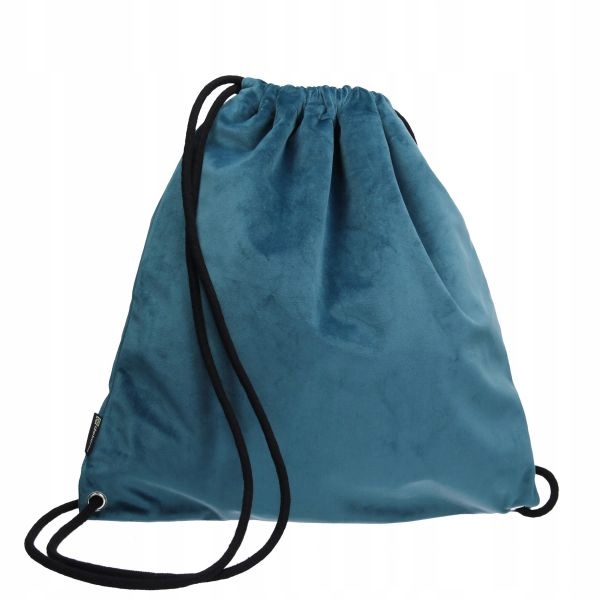 

Dekoria Plecak- worek blue velvet