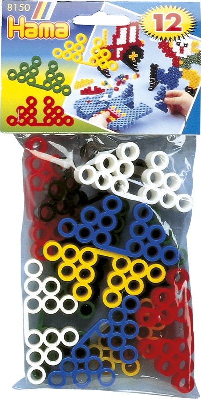 KORALIKI HAMA MAXI PODSTAWKI 12 SZT. 8150