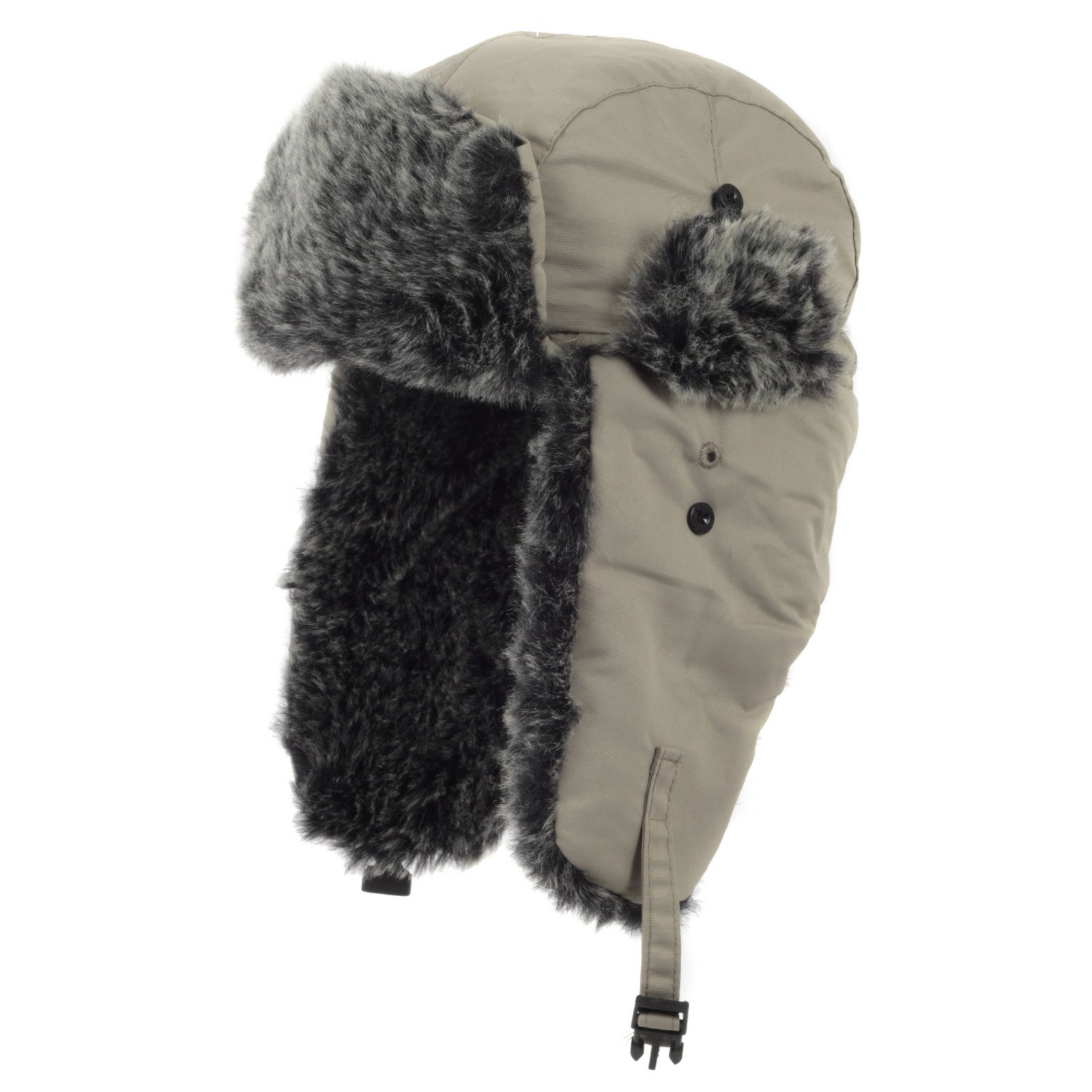 W156A ZIMOWA CZAPKA USZATKA IMPREGNOWANA R.60