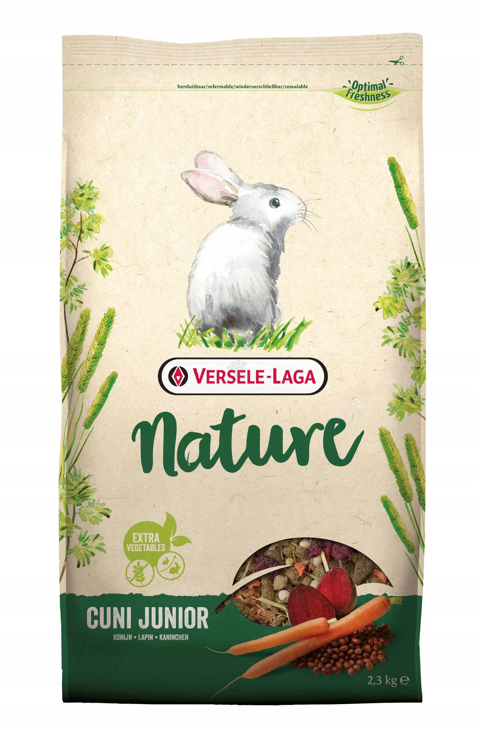 Levně Versele-laga 2,3kg Cuni Junior Nature