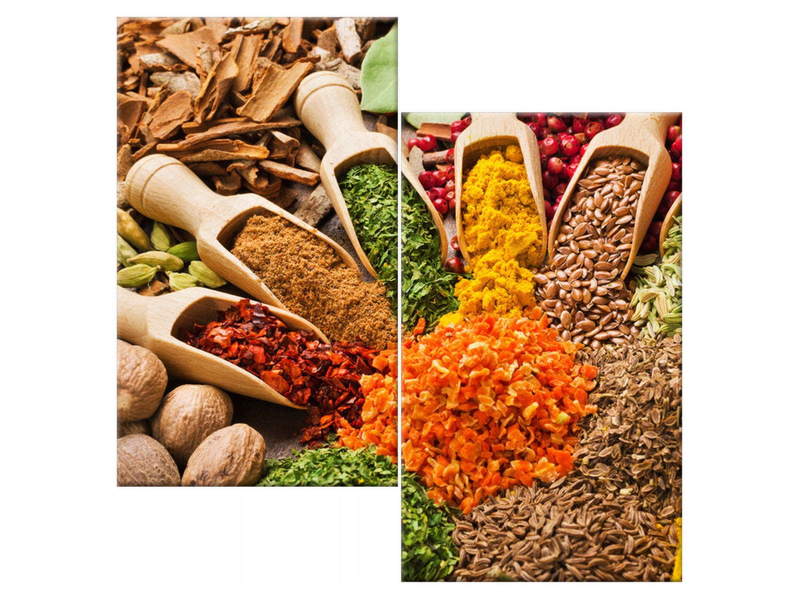 

Obraz na płótnie Jedzenie Festiwal przypraw 60x60