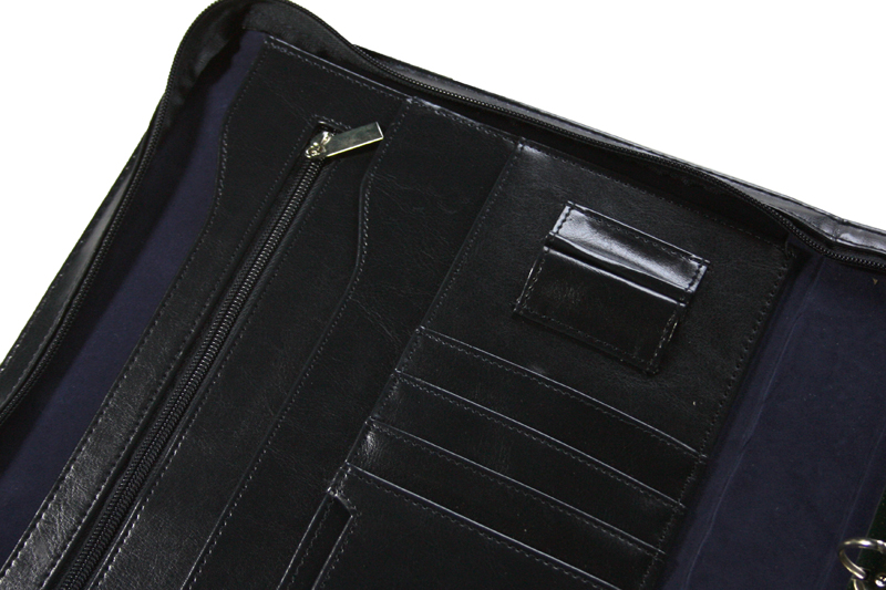 Skórzana teczka konferencyjna aktówka Orsatti Marka inna