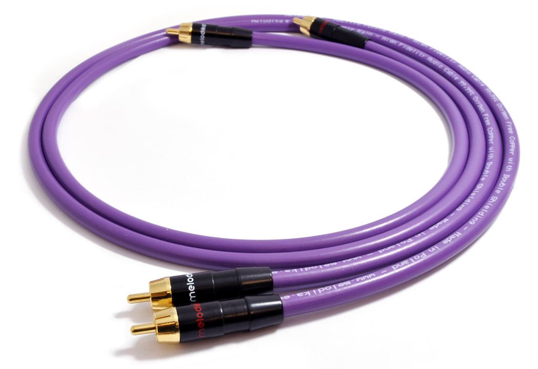 

Kabel Cinch 2 Rca - 2 Rca Melodika MD2R50 5m