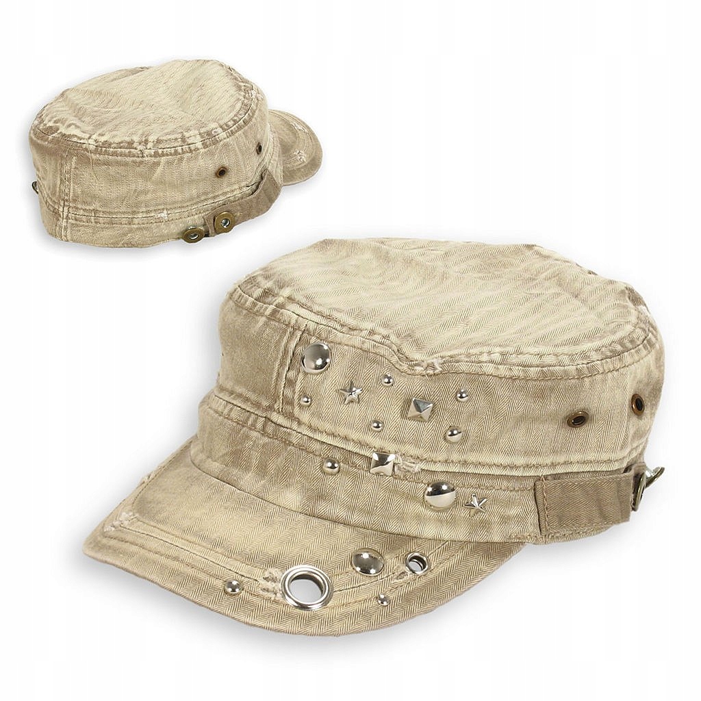 

Czapka Patrolówka Z Daszkiem K46B Beżowa