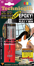 Technicoll Klej epoxydowy bezbarwny 24ml