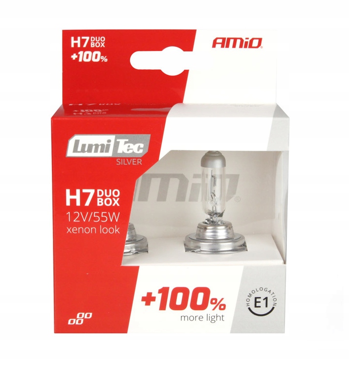 

Zarówki H7 Lumi Tec Silver Duo Box 100 %