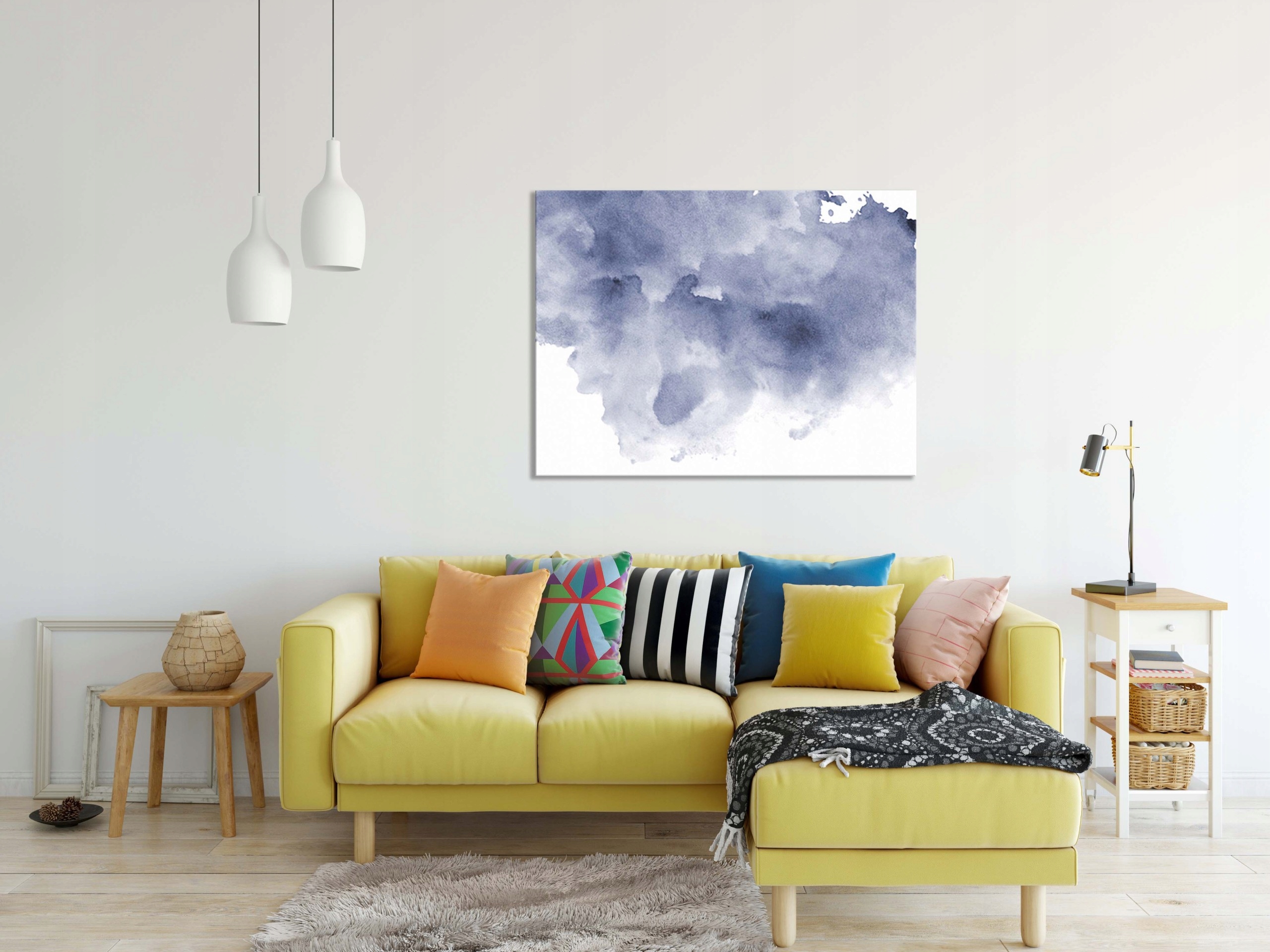 OBRAZ na płótnie ABSTRAKCJA 104055503 120x80 WZORY Wysokość produktu 80 cm