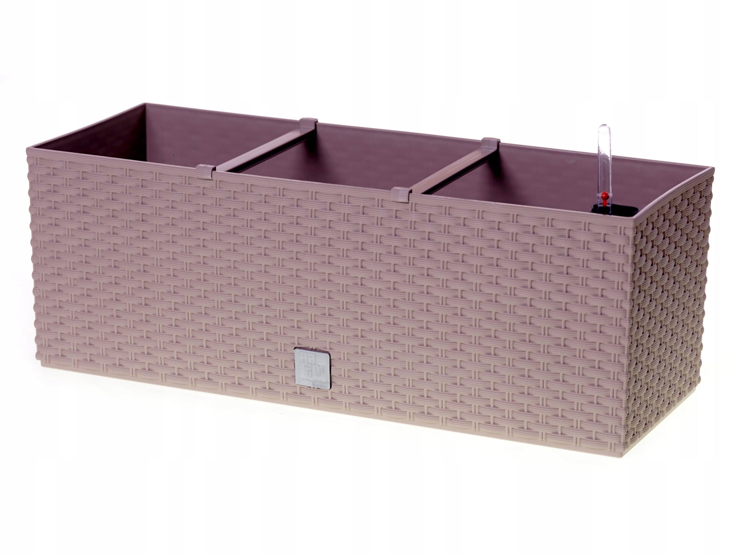 

Skrzynka balkonowa 50cm rattan, system nawadniania