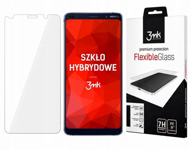 

Nokia 9 Pureview | szkło 0,2 | 3MK FlexibleGlass