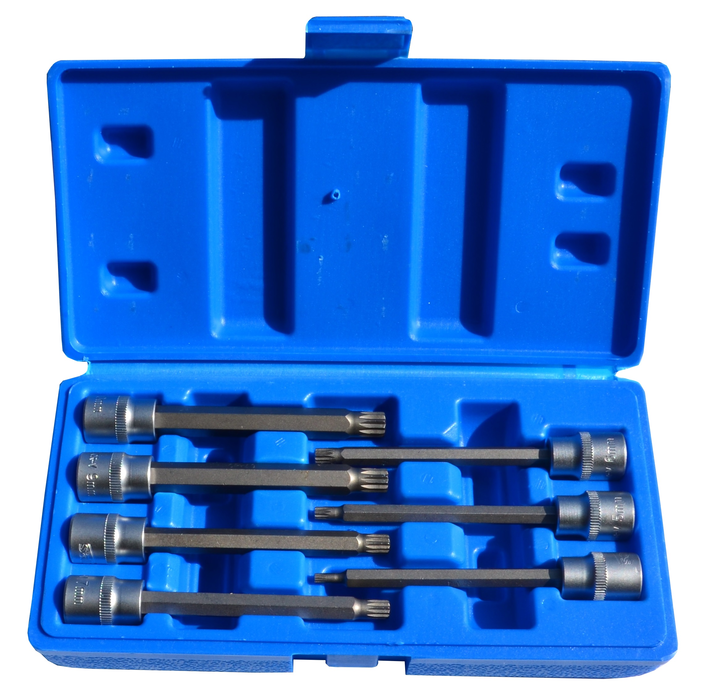 

Klucze Nasadowe Spline Xzn 7el. 110mm M4-M10 3/8''