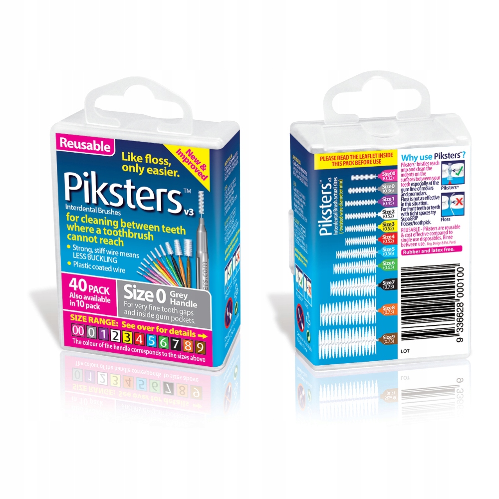 

Piksters Regular szcz. międzyzębowe 40szt Size0