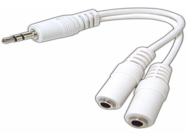 Adapter rozgałęznik Mini Jack 2x Minijack Splitter