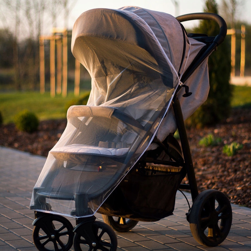 AKUKU MOSKITIERA UNIWERSALNA DO WÓZKA WHITE 0445 Marka Akuku