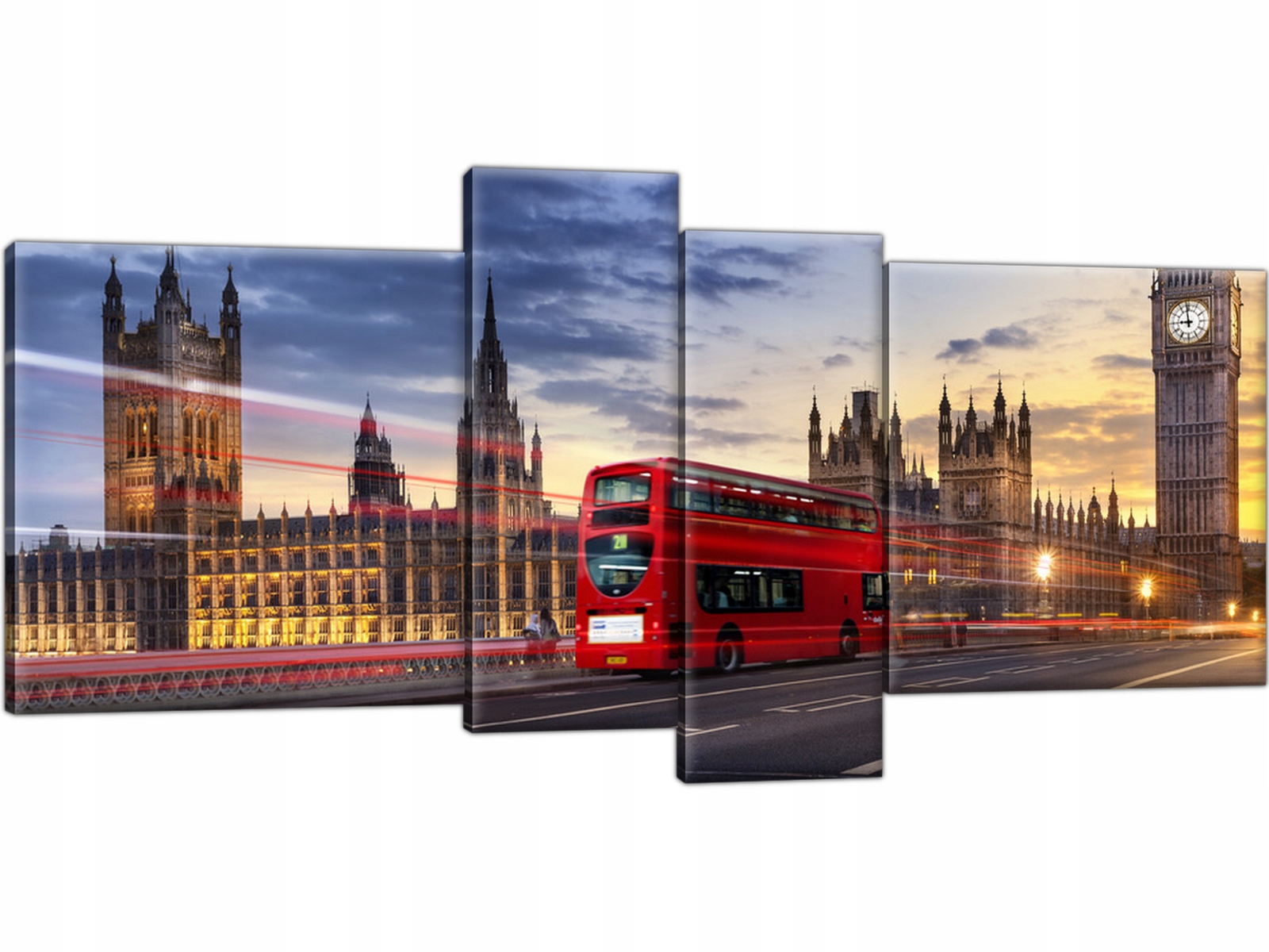 

Londyn Autobus Uk Pałac 120x55 Obraz Big Ben