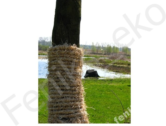 Lina z Wełny Drzewnej Sznur Drewniany 130m-2,5cm