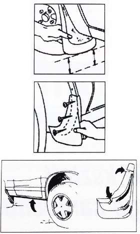 VW LT T4 T5 T6 CARAVELLE przód+tył CHLAPACZE Producent Autogust