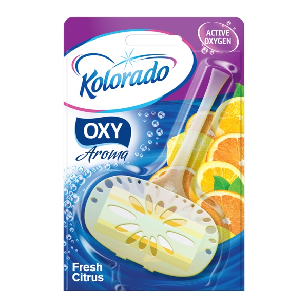 

Kostka toaletowa kolorado Oxy Aroma Cytrusowa