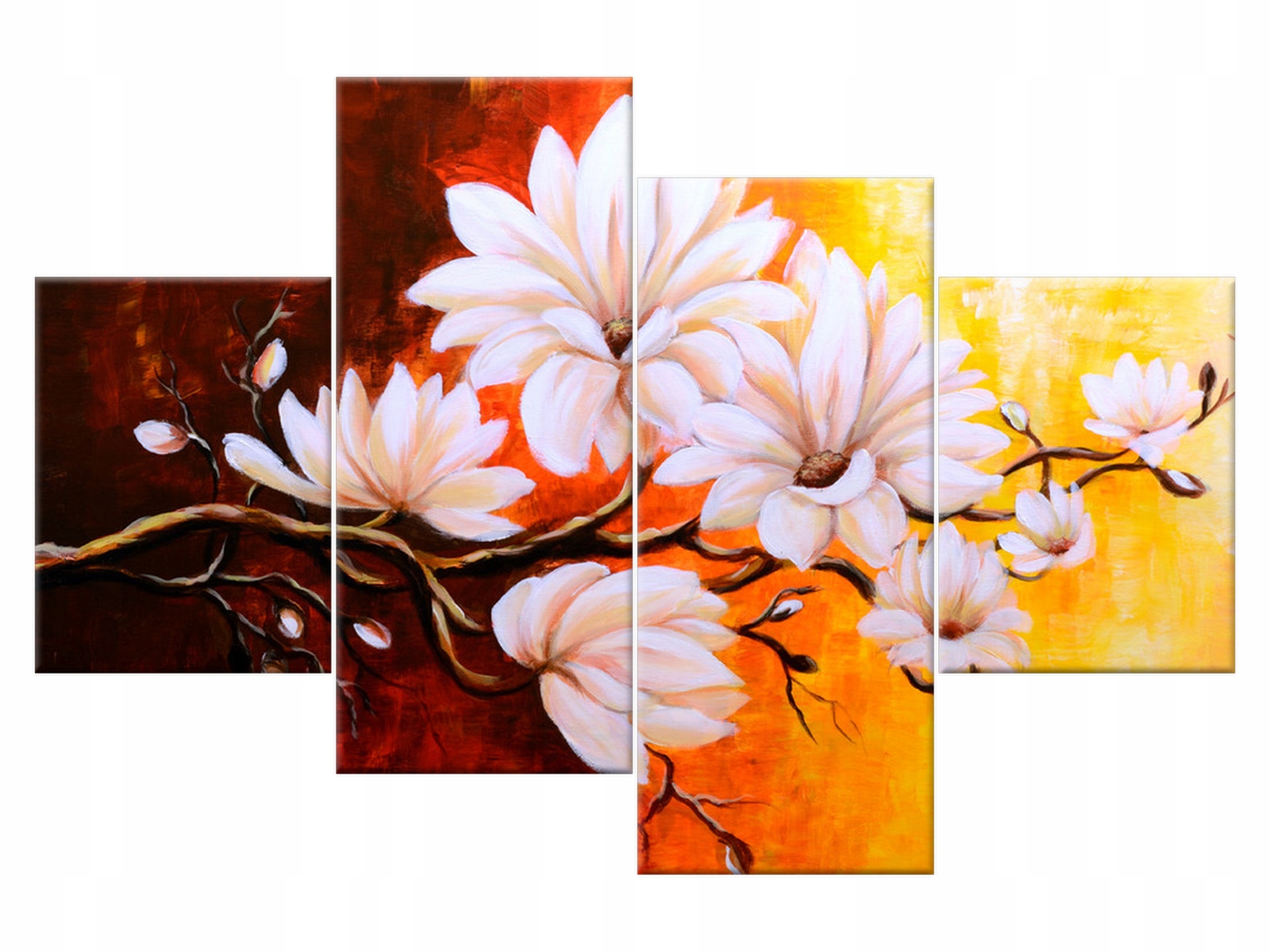 

Obraz Kwiaty Magnolie 120x80 Abstrakcje do salonu