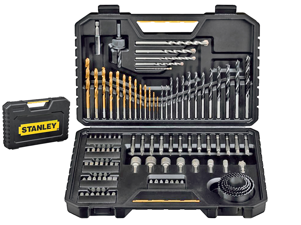 Stanley STA7205 bity wiertła 100szt zestaw
