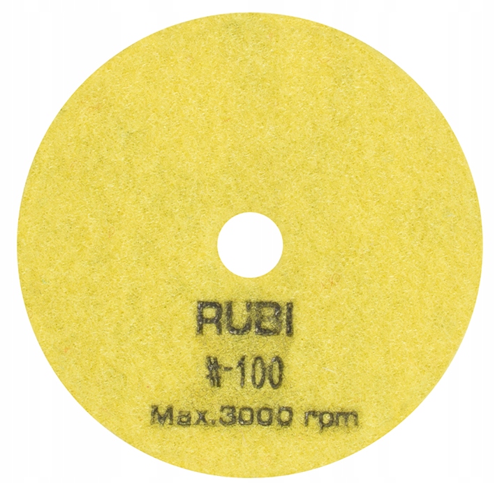 

Tarcza filc pad dysk polerski 100mm gr.100 Rubi