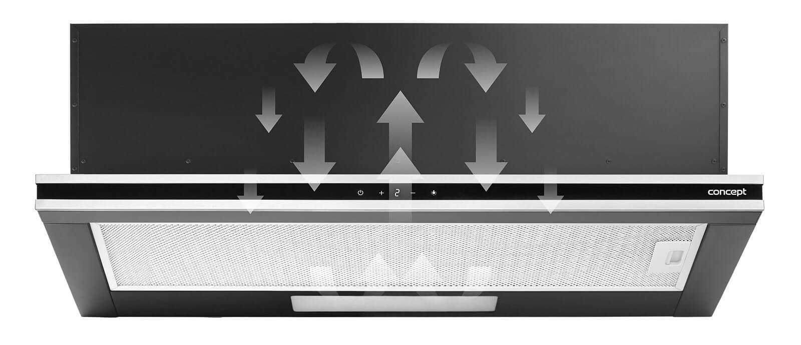 Vstavaný odsávač pár Concept OPV3890