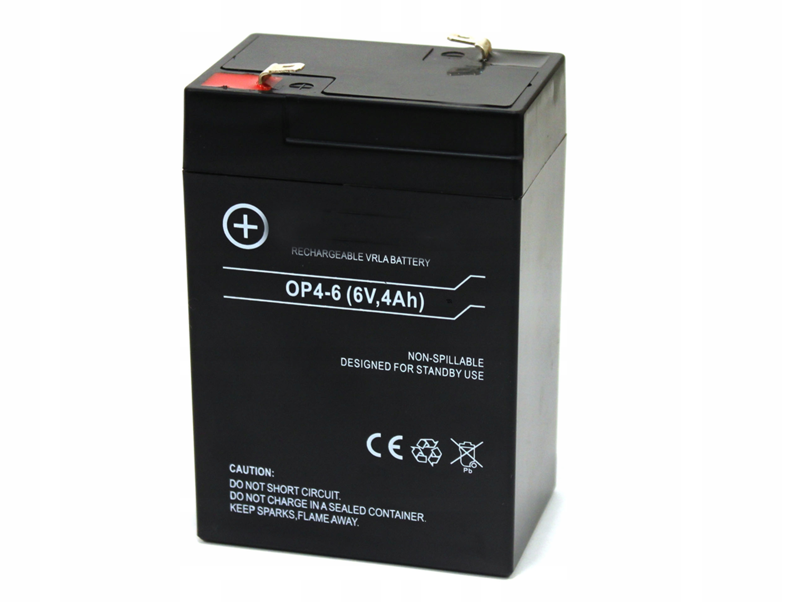 6V 4Ah AKUMULATOR ŻELOWY MONITORING ALARM PPOŻ