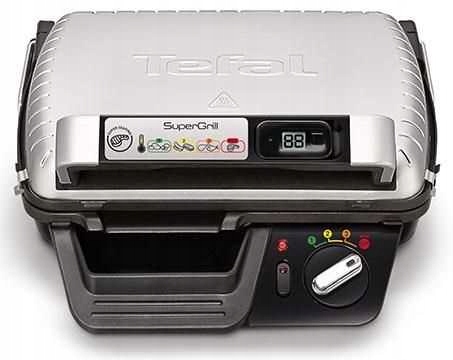 Гриль TEFAL GC451B12 Supergrill Домінуючий колір - чорний