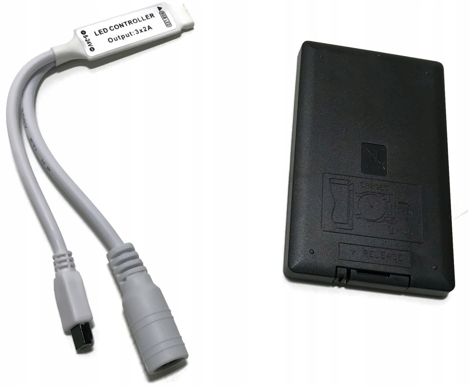 KONTROLER STEROWNIK LED RGB PILOT 24 PRZYCISKI 6A Typ pilot