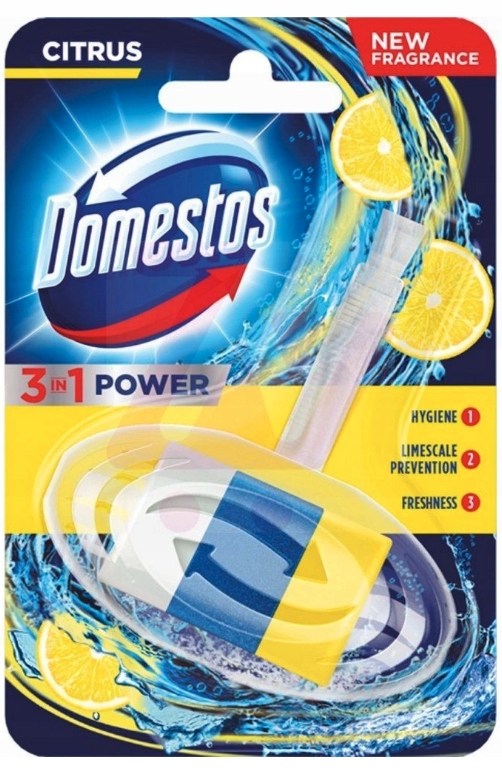 

Domestos kostka do toalety w koszyku Cytrynowa 40g