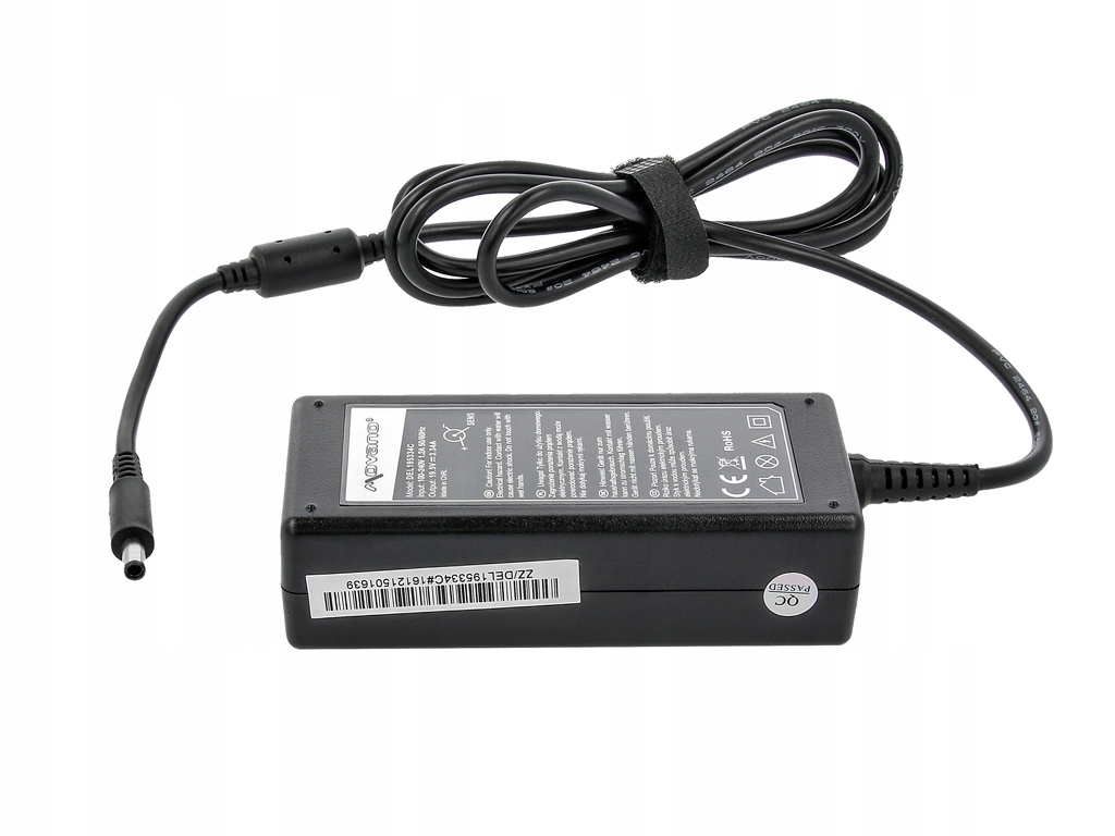 Zasilacz ładowarka do DELL Vostro 15 3000 P52F Moc zasilacza 65 W