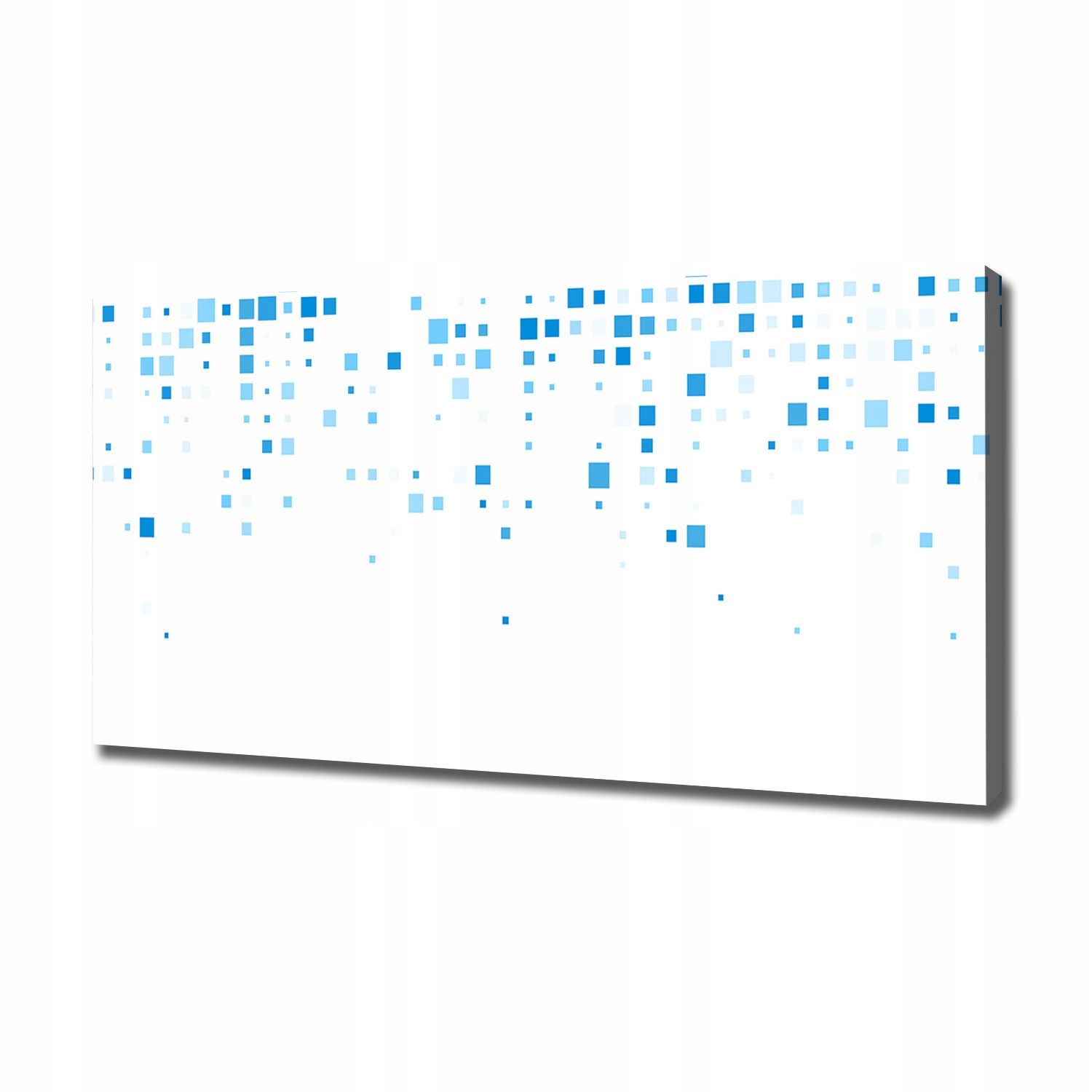 

Foto obraz na płótnie Niebieskie kwadraty 120x60cm