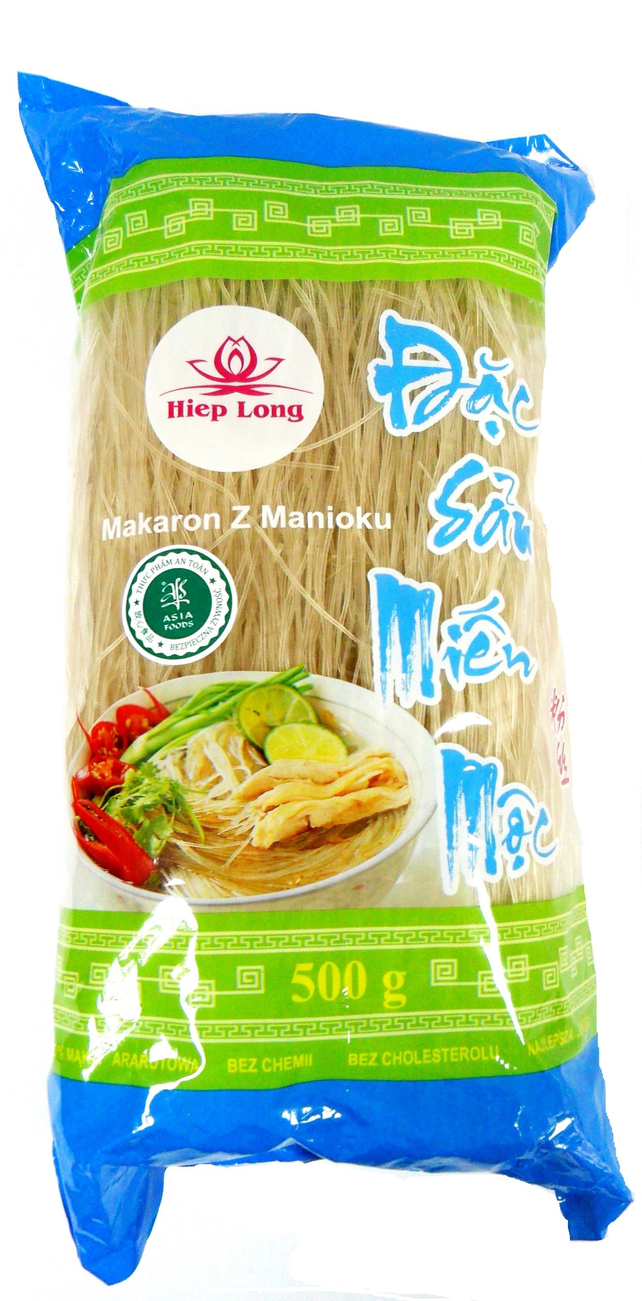 

Makaron z manioku (tapioki) 500g Bezglutenowy