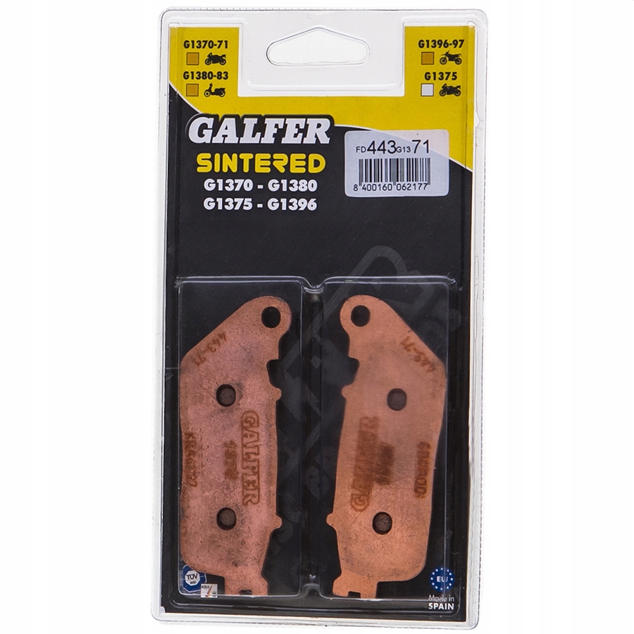 KLOCKI GALFER HONDA CB 1000 R 09-13 TYŁ