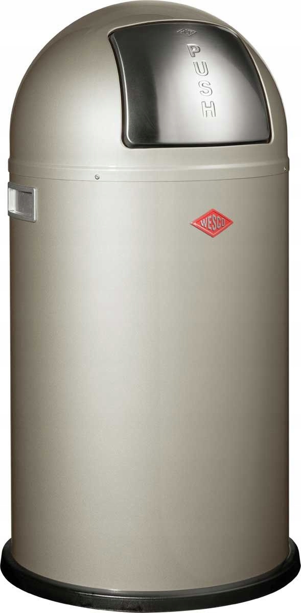 

Wesco Kosz na Śmieci Srebrny 50l Pushboy Germany