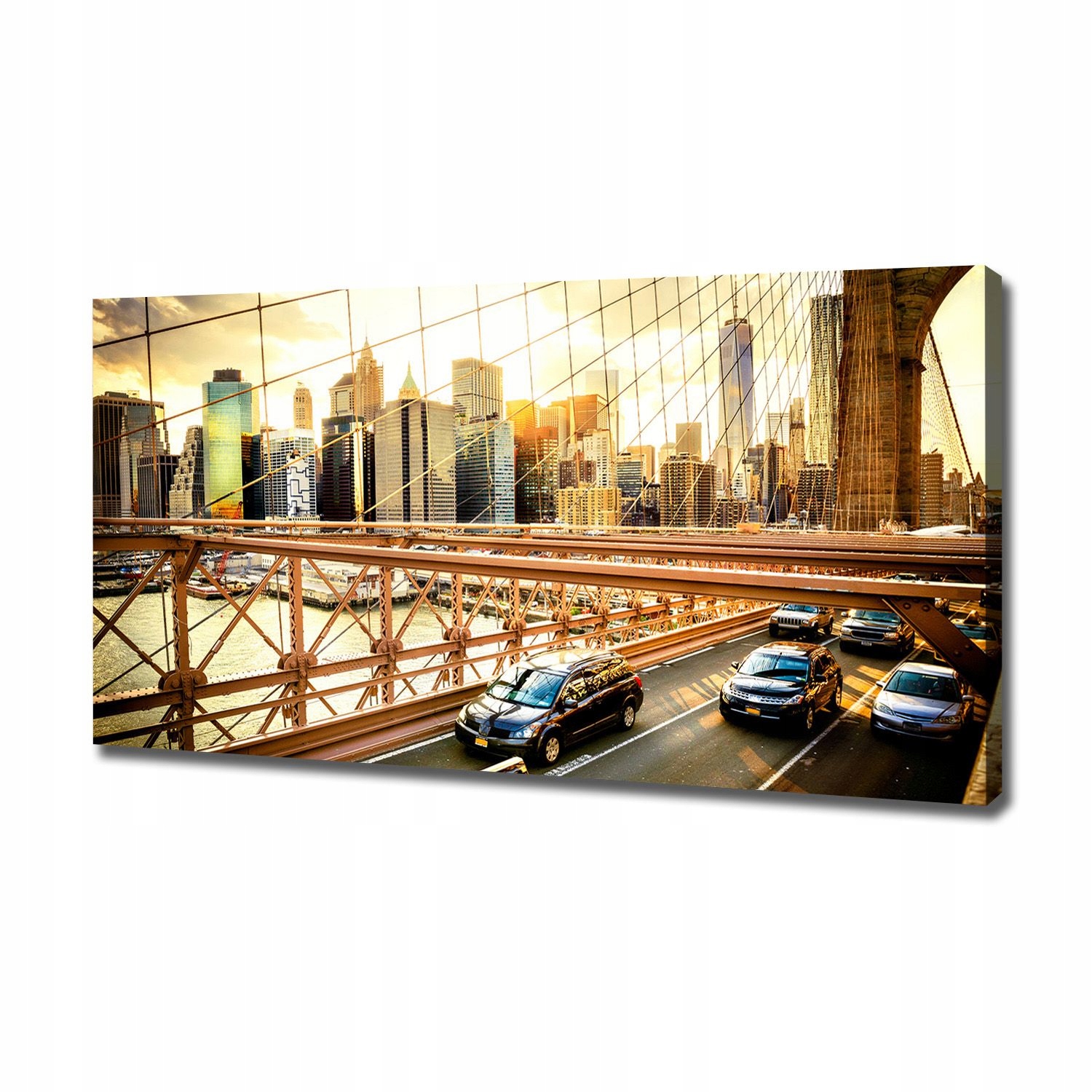 

Foto obraz na płótnie Most Brookliński 120x60 cm
