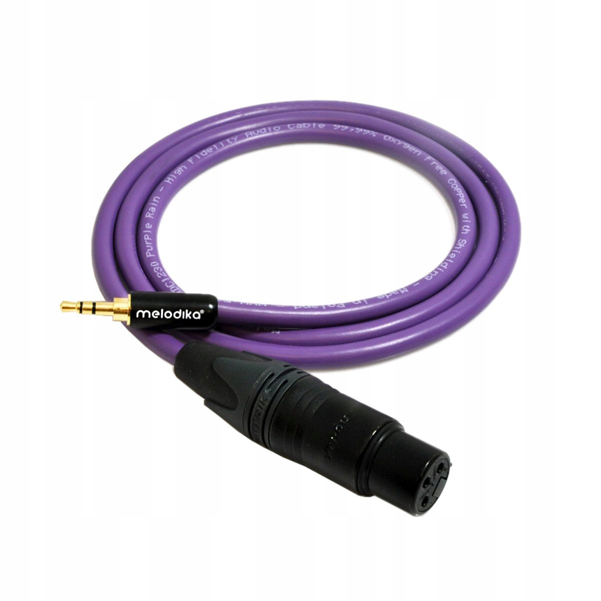 Melodika Mdmjx Kabel Jack 3.5 mm Xlr Ofc 0.5 m