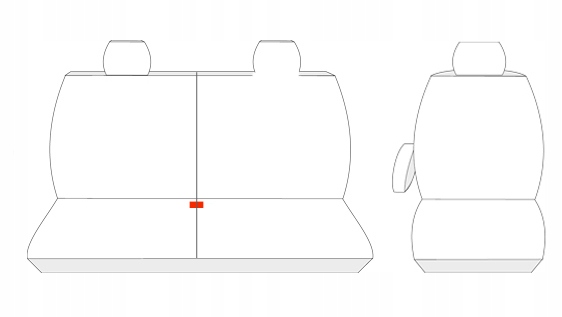 OPEL MOVANO B od 2010 POKROWCE WYMIAROWE P3 Rodzaj Dedykowane