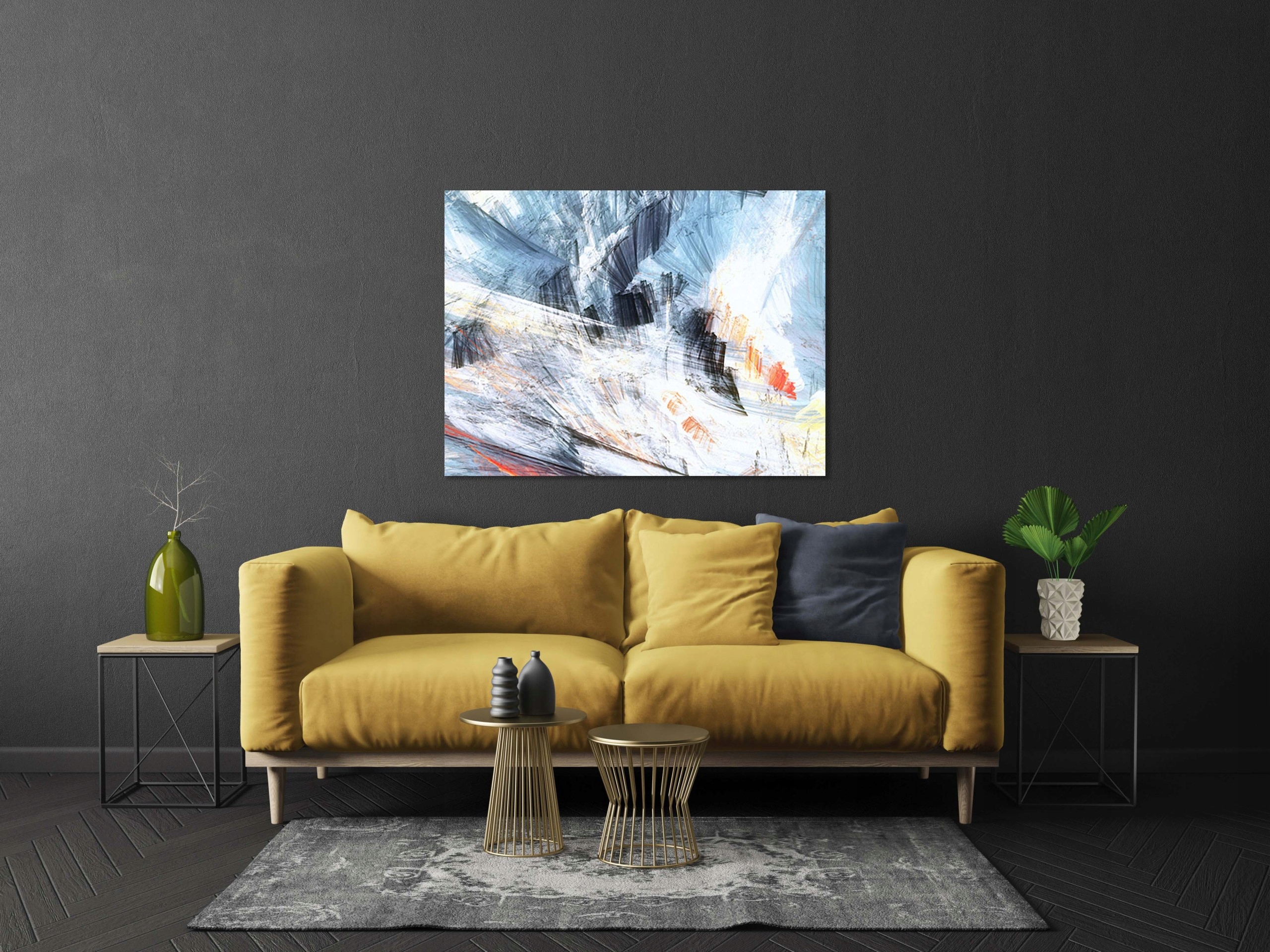 OBRAZ na płótnie ABSTRAKCJA 135034196 120x80 WZORY Marka inna