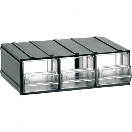 

Organizer modułowy 3 szufladki 192x148x63mm