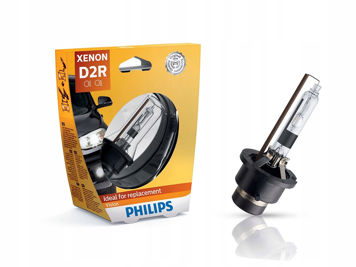 Philips D2R Vision Xenon Žiarovka 4600K 35W 85V