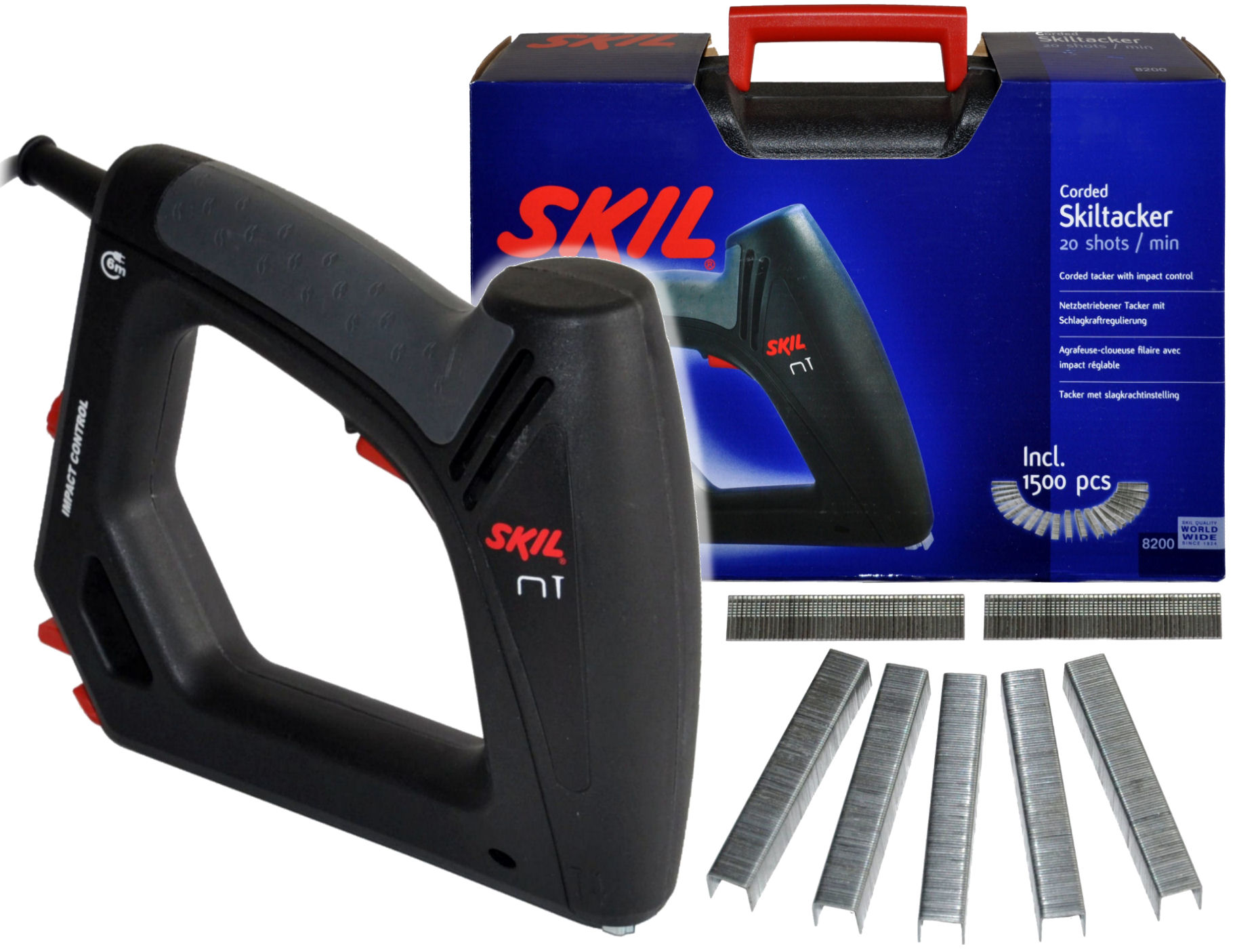 

Zszywacz Elektryczny 8200 Skil + 1500 zszywek Wali