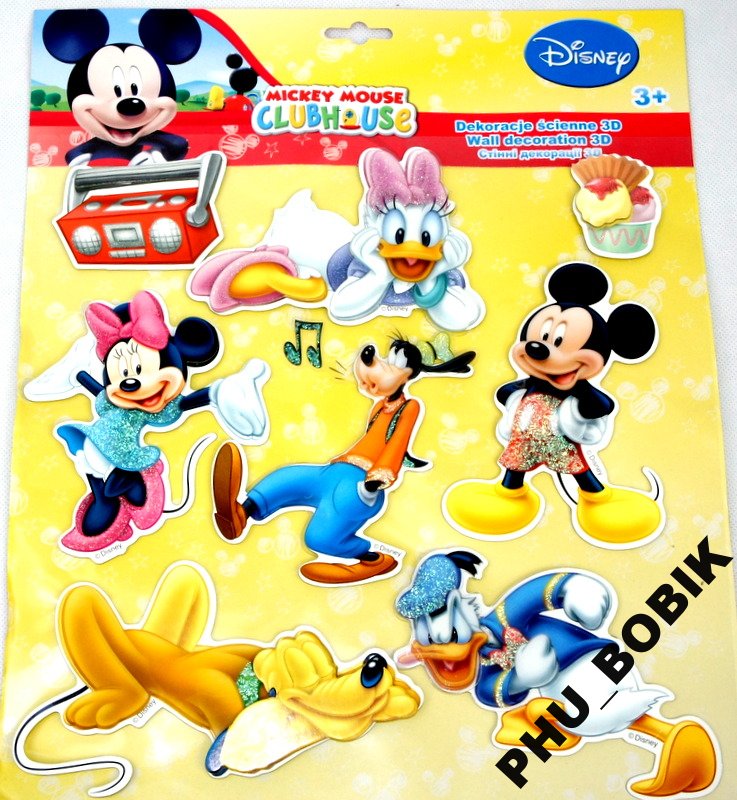 

Disney Myszka Miki Dekoracje Na Ścianę Ścienne