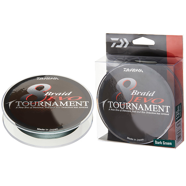 Daiwa Tournament 8x Evo Ciemnozielona 0.45/300 M