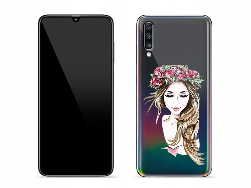 

Etui na Samsung Galaxy A70 Crystal Design